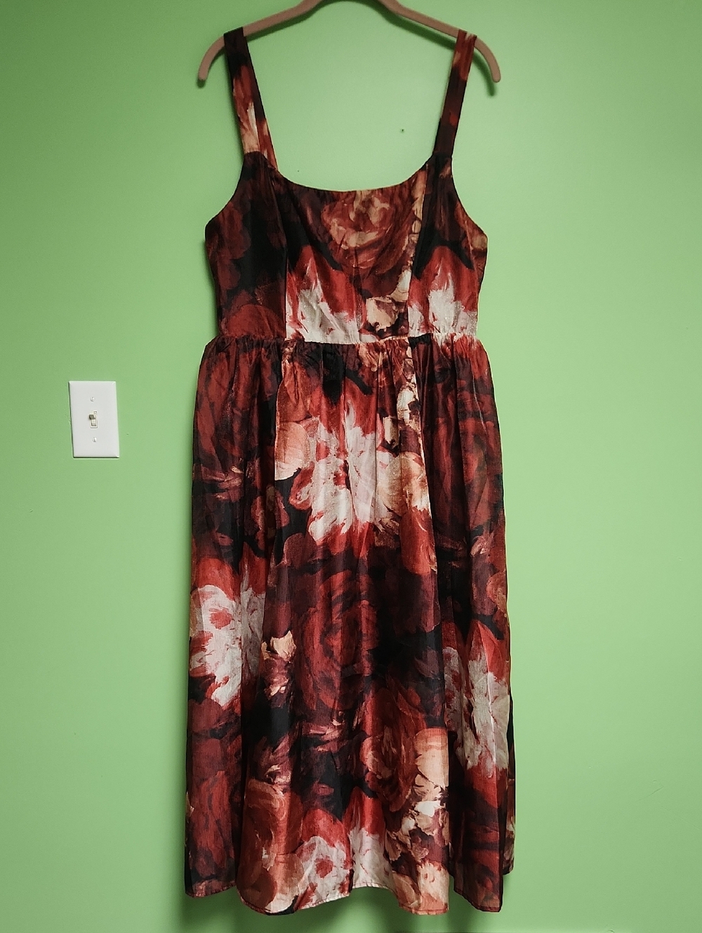 Lulu's Floral Rose Dress